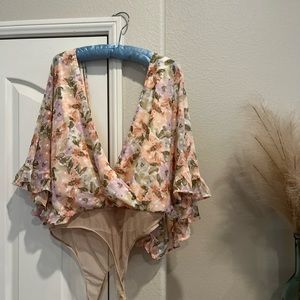 Vici Dolls floral body suit